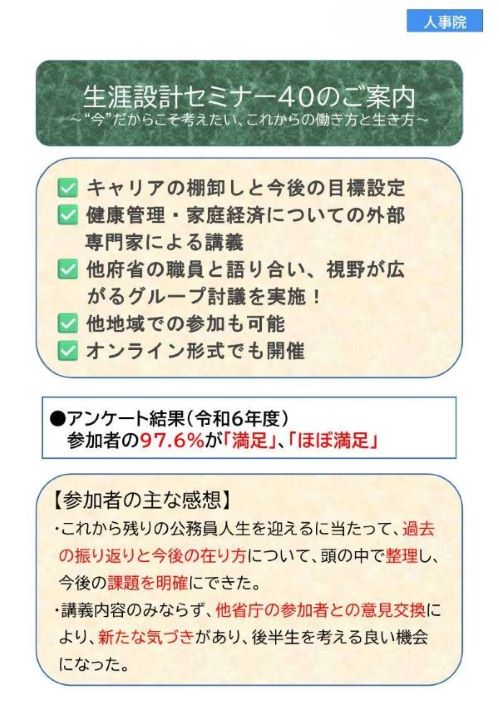 R7生涯設計セミナー40チラシ１枚目