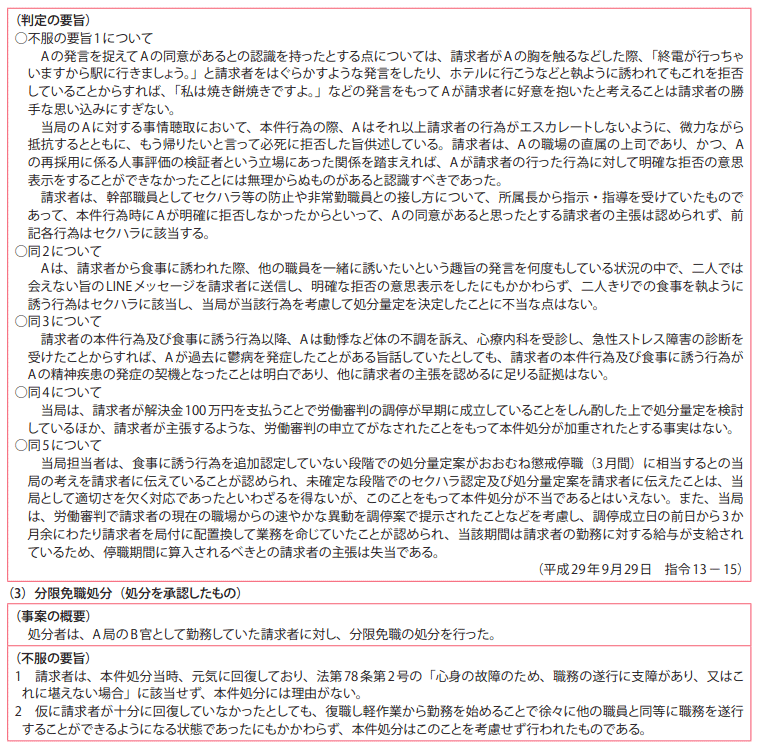 資料7－1　不利益処分審査請求事案関係　1処理状況2