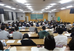 東京大学での講演の様子