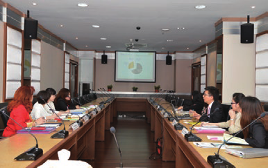 タイ人事委員会と人事院職員の意見交換