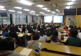 東京地区（第1回）における「各府省PR講演」の様子