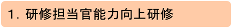 研修担当官能力向上研修