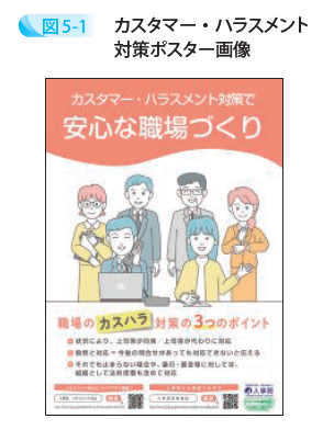 カスタマー・ハラスメント対策ポスター画像